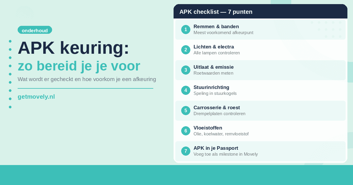 APK keuring: wat je kunt verwachten en hoe je je voorbereidt